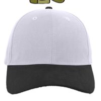 Brushed Cotton Twill Hook-And-Loop Adjustable Cap Thumbnail