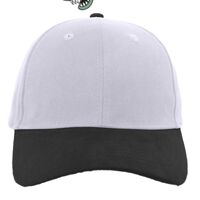 Brushed Cotton Twill Hook-And-Loop Adjustable Cap Thumbnail