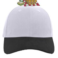 Brushed Cotton Twill Hook-And-Loop Adjustable Cap Thumbnail