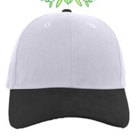 Brushed Cotton Twill Hook-And-Loop Adjustable Cap Thumbnail