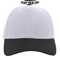 Brushed Cotton Twill Hook-And-Loop Adjustable Cap Thumbnail