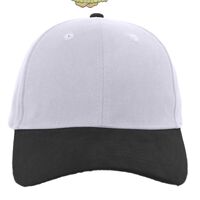 Brushed Cotton Twill Hook-And-Loop Adjustable Cap Thumbnail