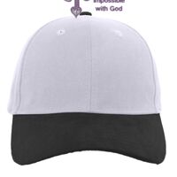 Brushed Cotton Twill Hook-And-Loop Adjustable Cap Thumbnail