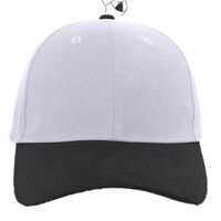 Brushed Cotton Twill Hook-And-Loop Adjustable Cap Thumbnail