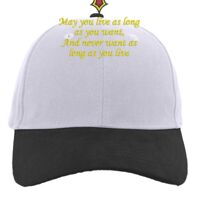 Brushed Cotton Twill Hook-And-Loop Adjustable Cap Thumbnail