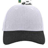Brushed Cotton Twill Hook-And-Loop Adjustable Cap Thumbnail