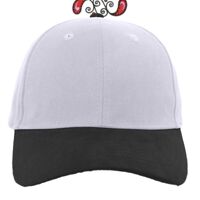 Brushed Cotton Twill Hook-And-Loop Adjustable Cap Thumbnail