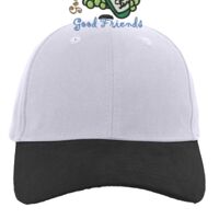 Brushed Cotton Twill Hook-And-Loop Adjustable Cap Thumbnail