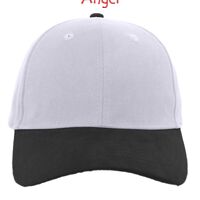 Brushed Cotton Twill Hook-And-Loop Adjustable Cap Thumbnail