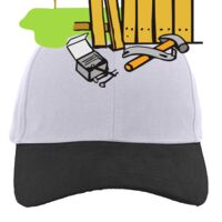 Brushed Cotton Twill Hook-And-Loop Adjustable Cap Thumbnail