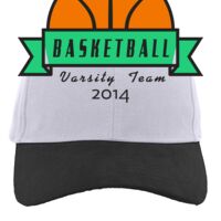 Brushed Cotton Twill Hook-And-Loop Adjustable Cap Thumbnail