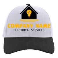 Brushed Cotton Twill Hook-And-Loop Adjustable Cap Thumbnail