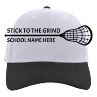 Brushed Cotton Twill Hook-And-Loop Adjustable Cap Thumbnail