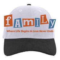 Brushed Cotton Twill Hook-And-Loop Adjustable Cap Thumbnail