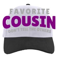 Brushed Cotton Twill Hook-And-Loop Adjustable Cap Thumbnail