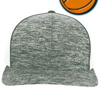 Aggressive Heather Trucker Snapback Cap Thumbnail
