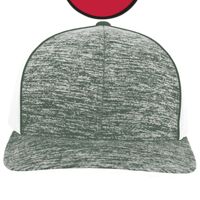 Aggressive Heather Trucker Snapback Cap Thumbnail