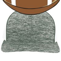 Aggressive Heather Trucker Snapback Cap Thumbnail