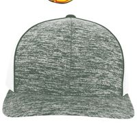 Aggressive Heather Trucker Snapback Cap Thumbnail