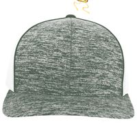 Aggressive Heather Trucker Snapback Cap Thumbnail