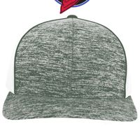 Aggressive Heather Trucker Snapback Cap Thumbnail