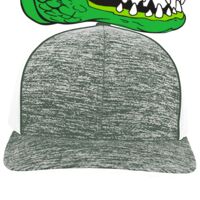 Aggressive Heather Trucker Snapback Cap Thumbnail