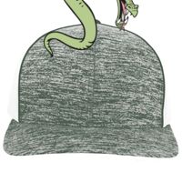 Aggressive Heather Trucker Snapback Cap Thumbnail