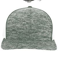 Aggressive Heather Trucker Snapback Cap Thumbnail
