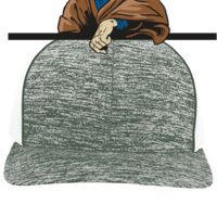 Aggressive Heather Trucker Snapback Cap Thumbnail