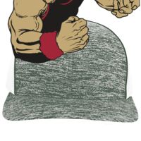 Aggressive Heather Trucker Snapback Cap Thumbnail