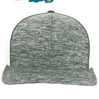 Aggressive Heather Trucker Snapback Cap Thumbnail