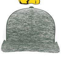 Aggressive Heather Trucker Snapback Cap Thumbnail