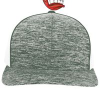 Aggressive Heather Trucker Snapback Cap Thumbnail