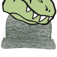 Aggressive Heather Trucker Snapback Cap Thumbnail