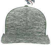 Aggressive Heather Trucker Snapback Cap Thumbnail