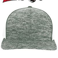 Aggressive Heather Trucker Snapback Cap Thumbnail