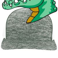 Aggressive Heather Trucker Snapback Cap Thumbnail