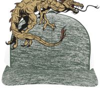 Aggressive Heather Trucker Snapback Cap Thumbnail