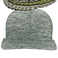 Aggressive Heather Trucker Snapback Cap Thumbnail