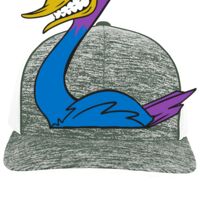 Aggressive Heather Trucker Snapback Cap Thumbnail