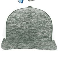Aggressive Heather Trucker Snapback Cap Thumbnail