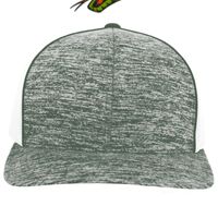 Aggressive Heather Trucker Snapback Cap Thumbnail