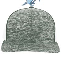 Aggressive Heather Trucker Snapback Cap Thumbnail