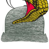 Aggressive Heather Trucker Snapback Cap Thumbnail