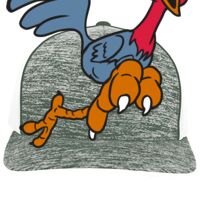 Aggressive Heather Trucker Snapback Cap Thumbnail