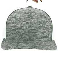 Aggressive Heather Trucker Snapback Cap Thumbnail