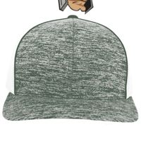 Aggressive Heather Trucker Snapback Cap Thumbnail