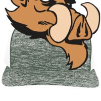 Aggressive Heather Trucker Snapback Cap Thumbnail