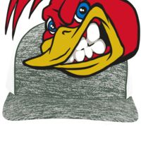 Aggressive Heather Trucker Snapback Cap Thumbnail