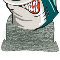 Aggressive Heather Trucker Snapback Cap Thumbnail